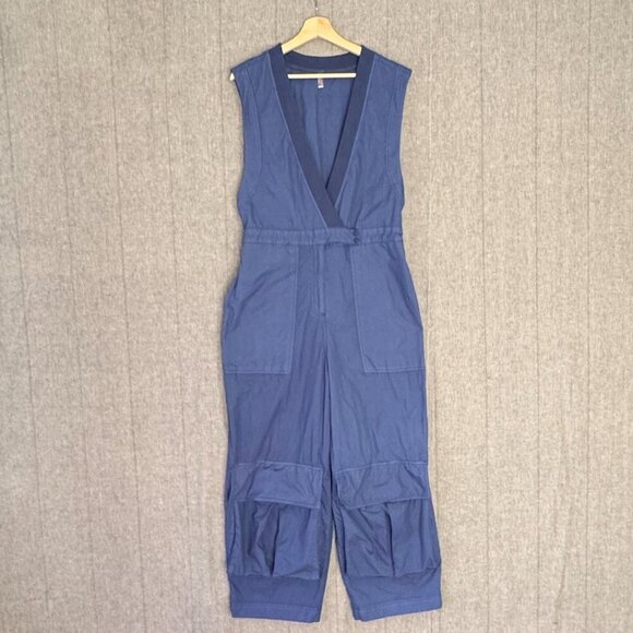 Free People Blue Jumpsuit - Picture 2 of 12